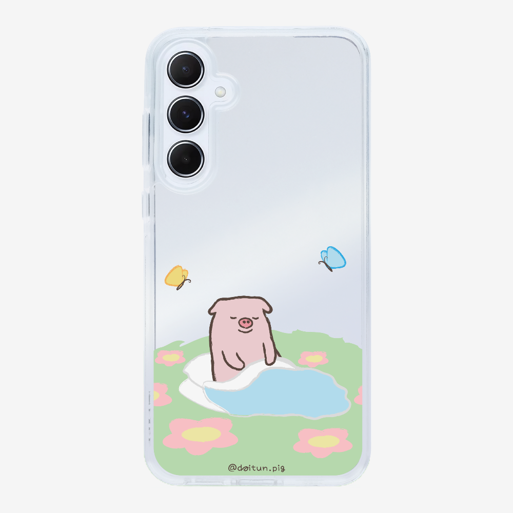 Daitun Pig by the Green Pastures Phone Case