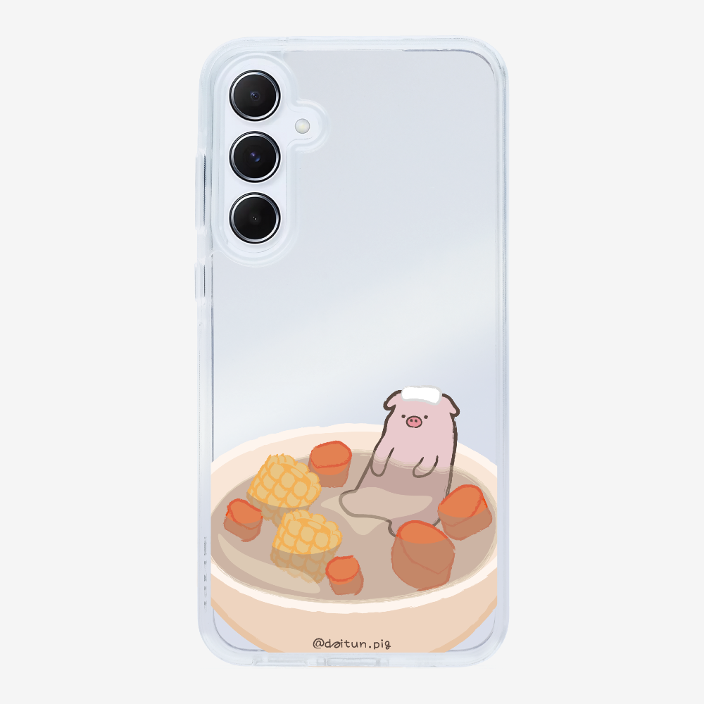 Corn and Carrot Daitun Pig Soup Phone Case