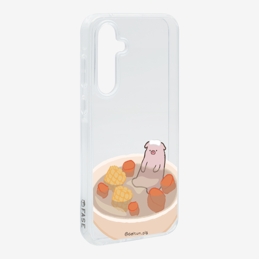 Corn and Carrot Daitun Pig Soup Phone Case