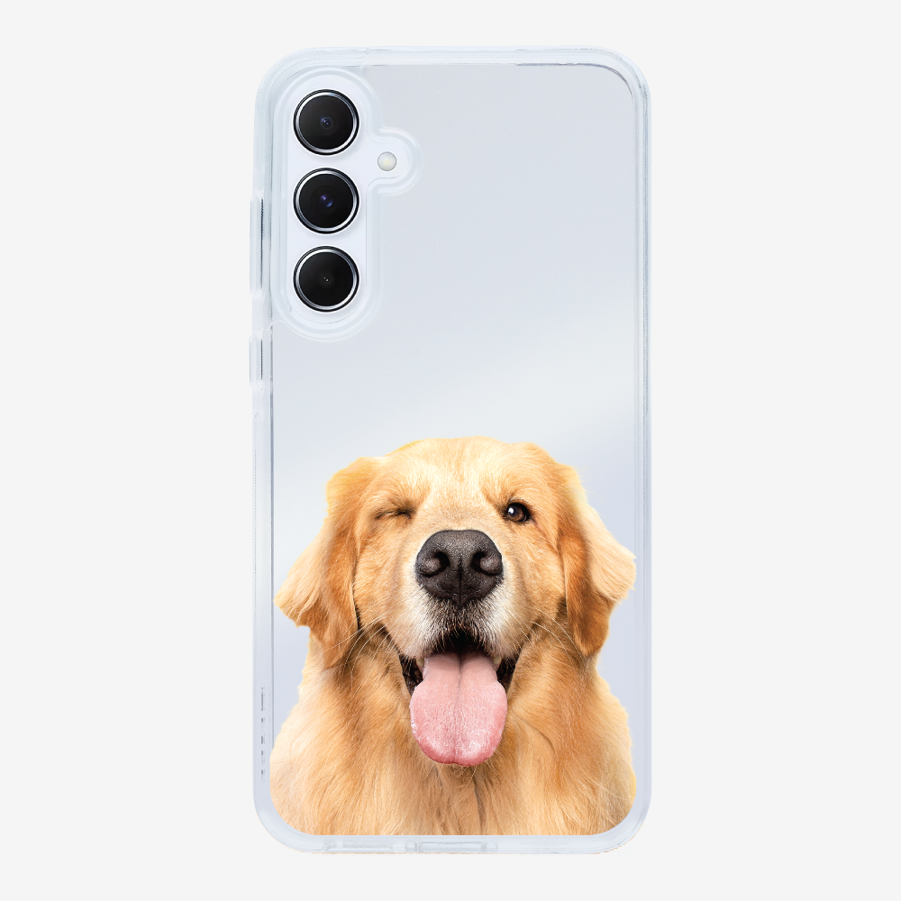 Golden Retriever (Transparent) Phone Case