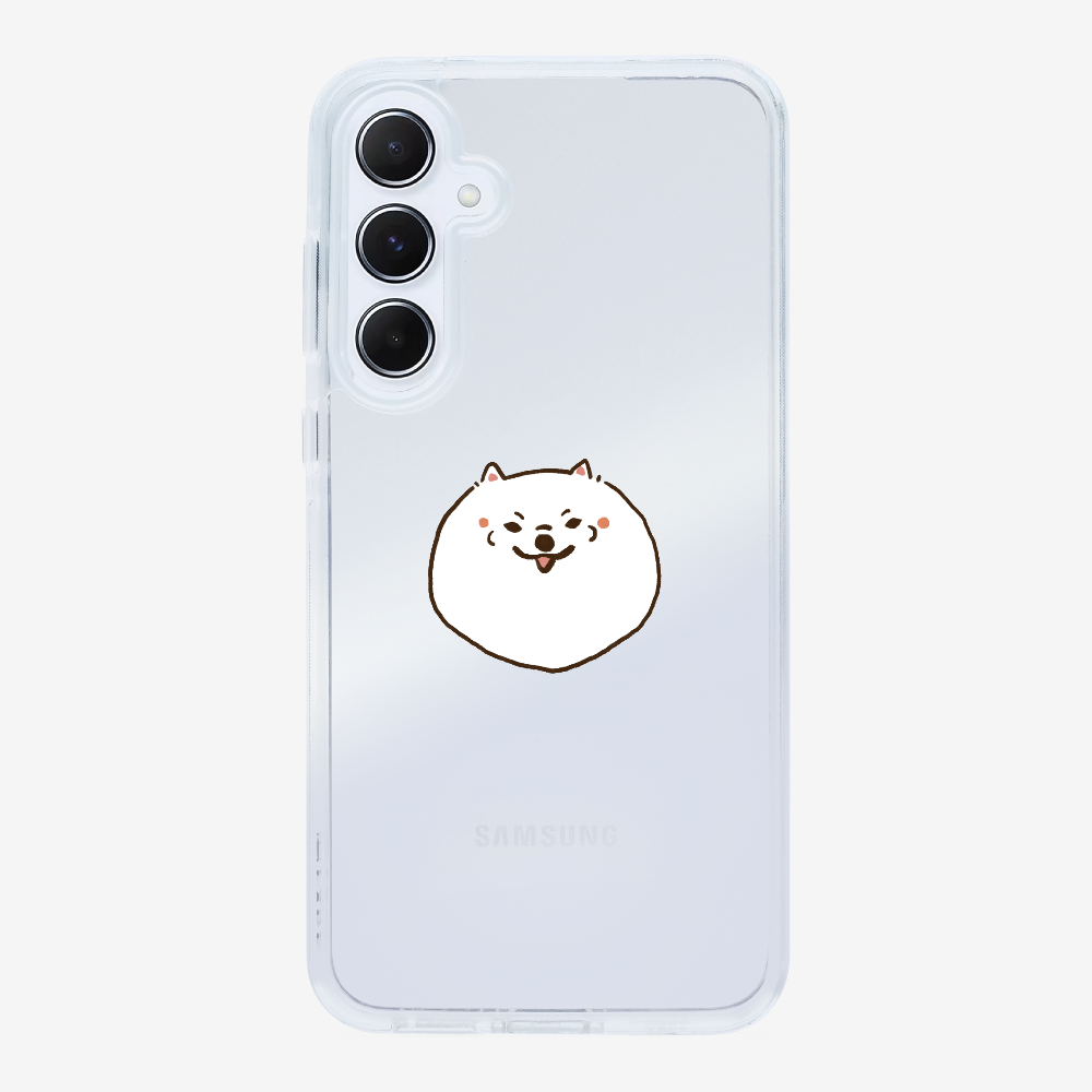 Germany White Pomeranian Phone Case