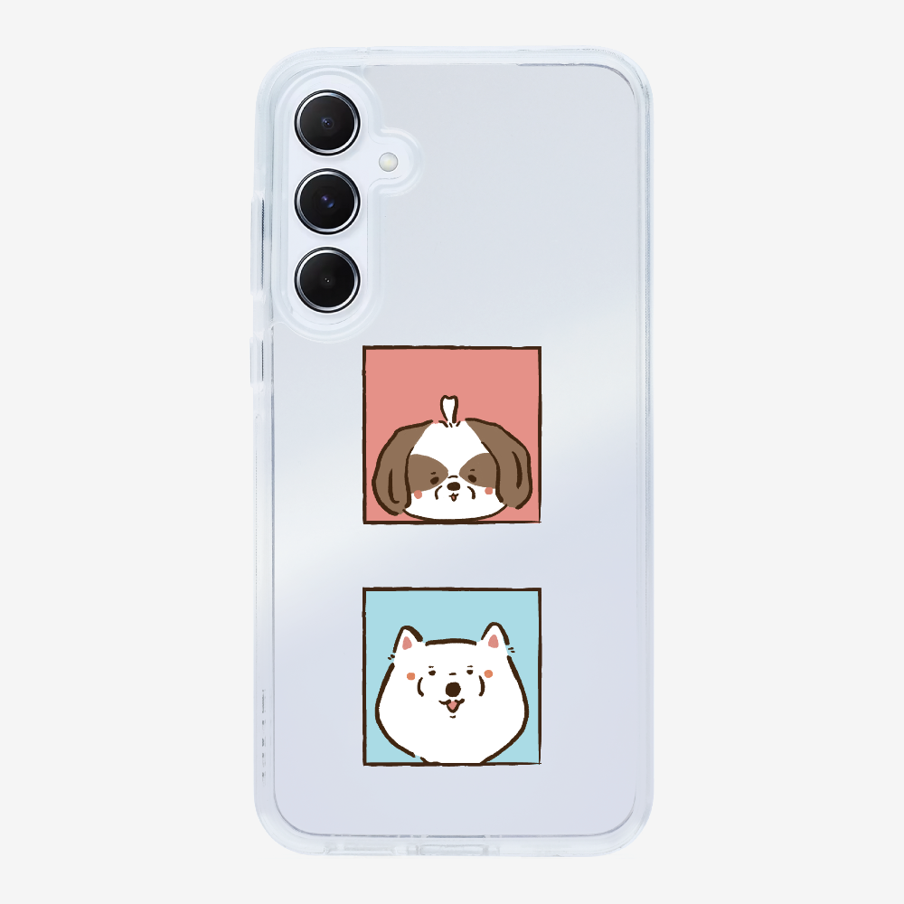 Apso and Samoyed Phone Case