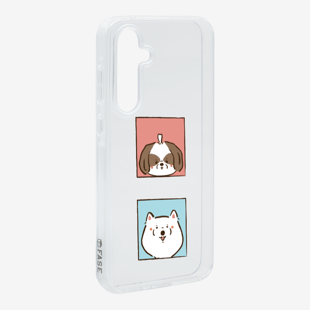 Apso and Samoyed Phone Case