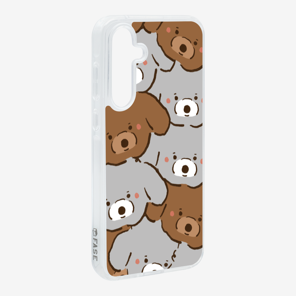 Crowded Poodle Phone Case