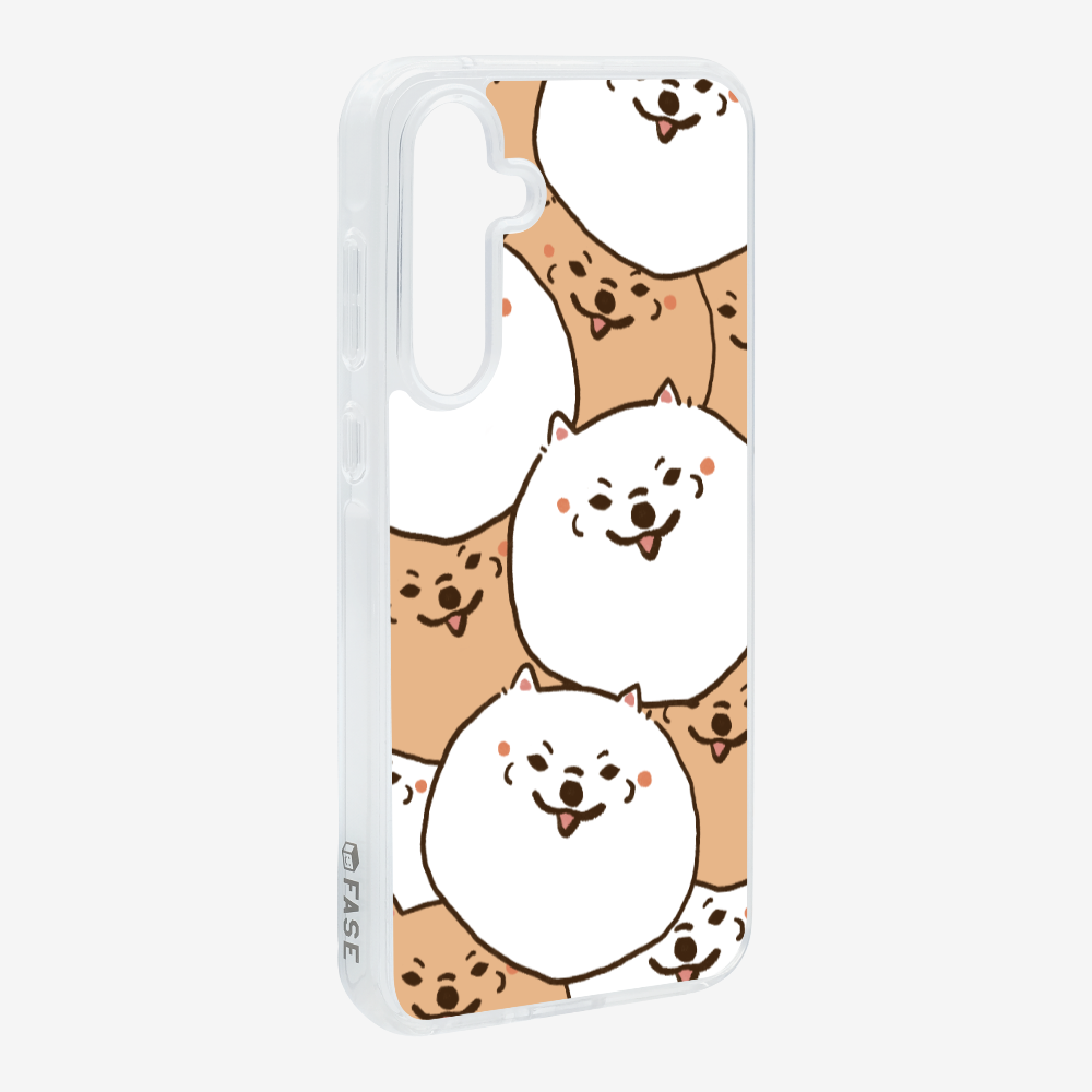 Crowded Pomeranian Phone Case