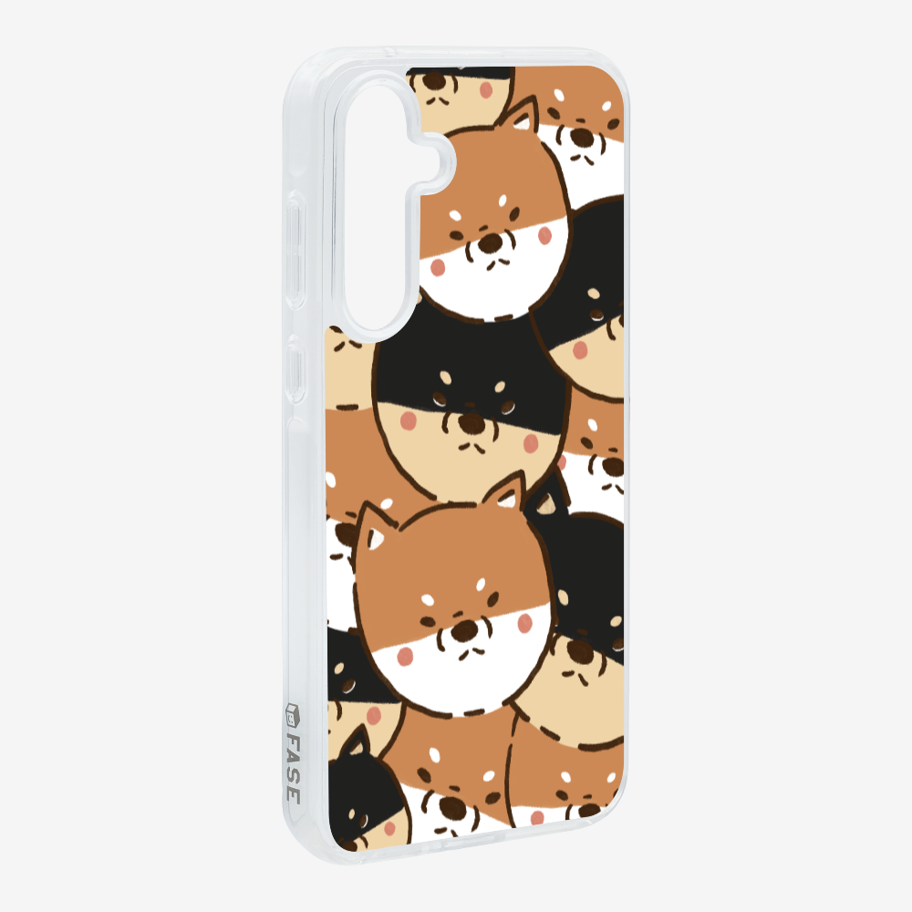 Crowded Shiba Inu Phone Case