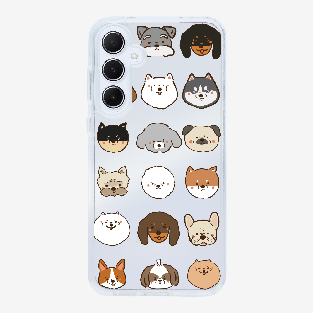 Puppy Family Seating Plan Phone Case