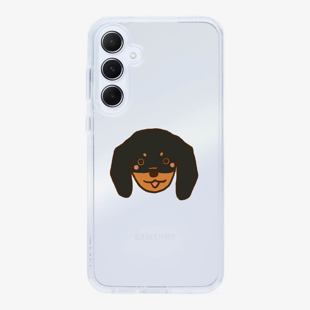 Germany Black Dachshund Phone Case