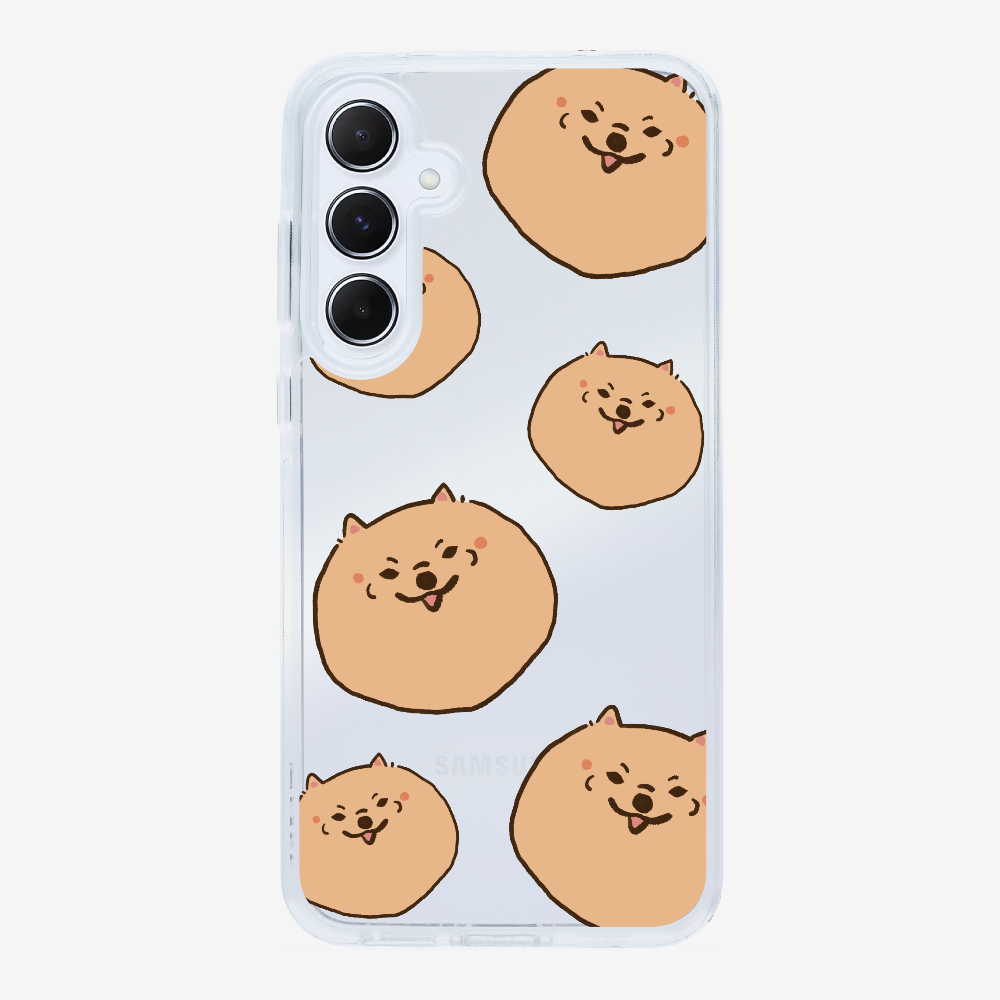 Brown Pomeranian Wonderland Phone Case