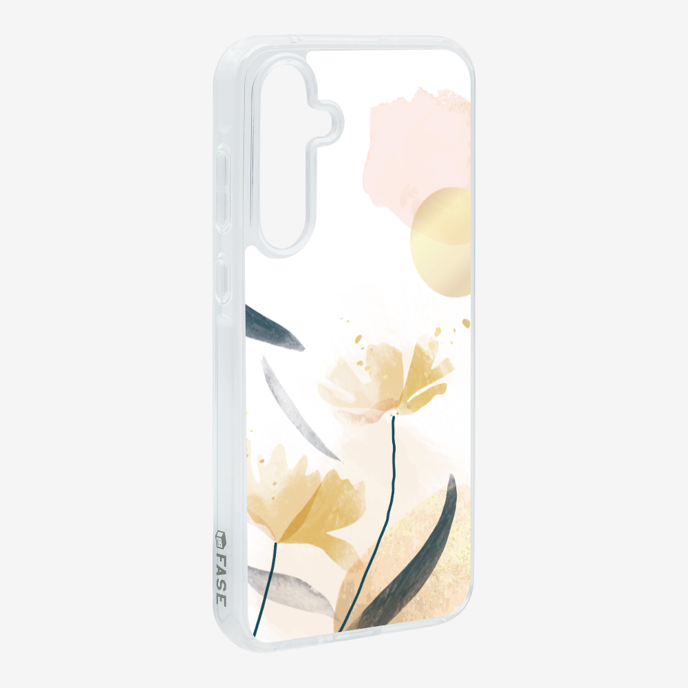 Golden Spring Floral Phone Case