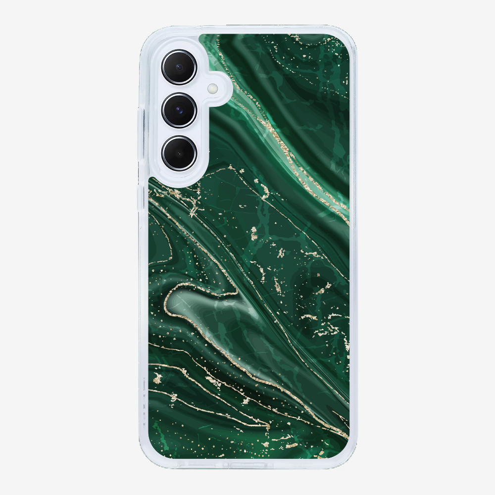 Dark Green Marble Phone Case