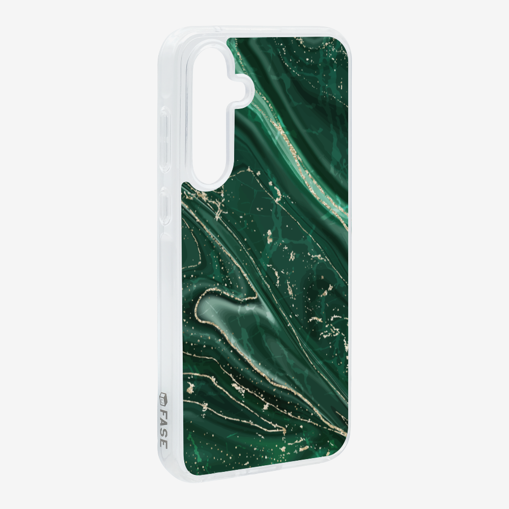 Dark Green Marble Phone Case