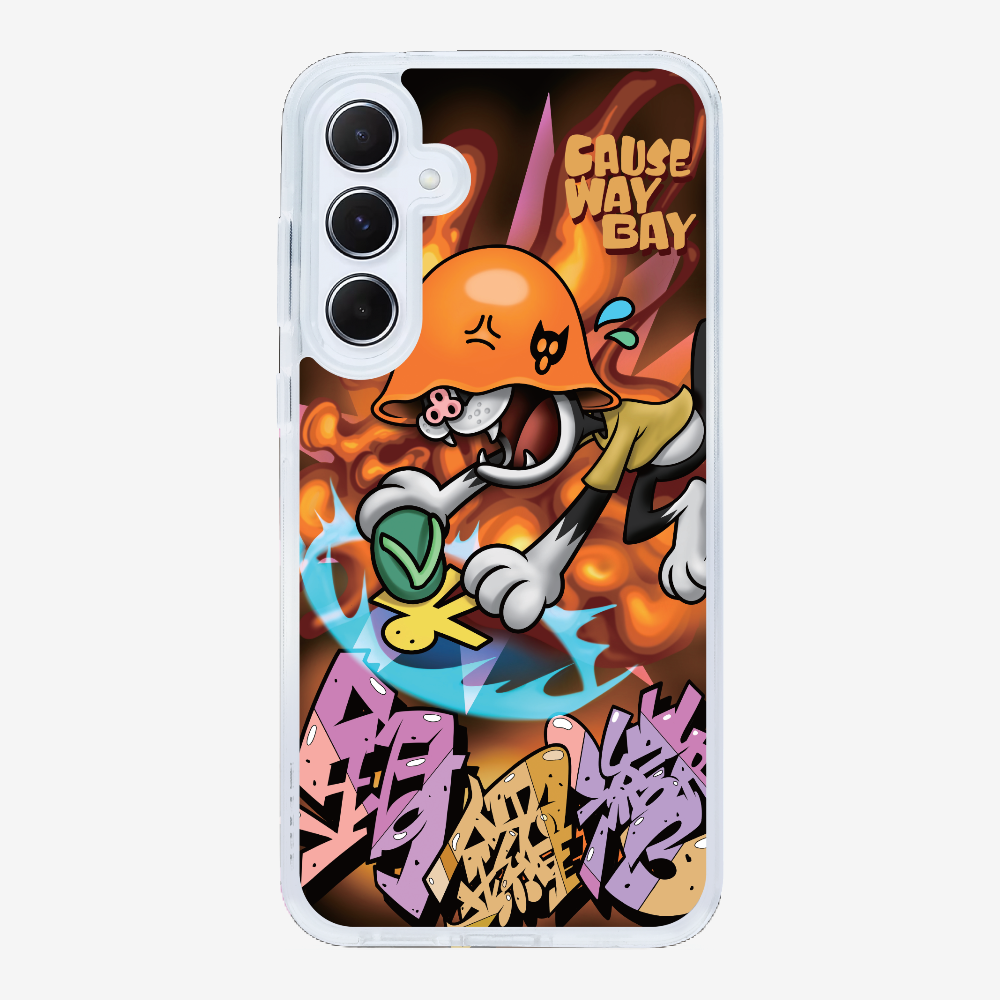 Villain Hitting at Causeway Bay Phone Case