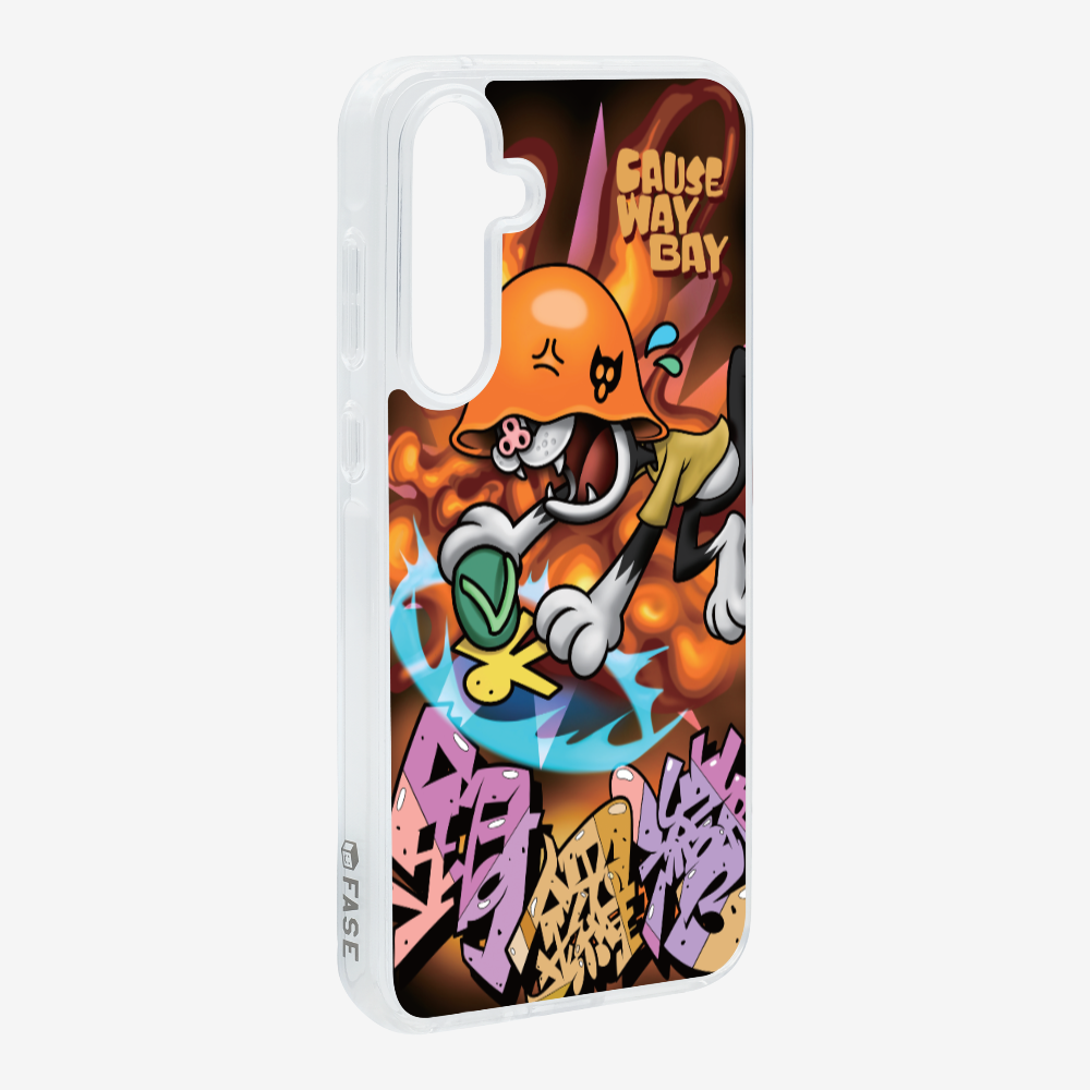 Villain Hitting at Causeway Bay Phone Case