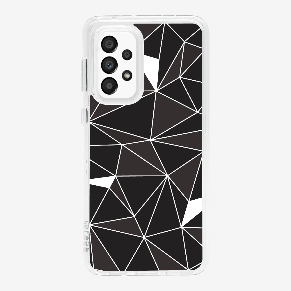 Black & White Polygon Phone Case