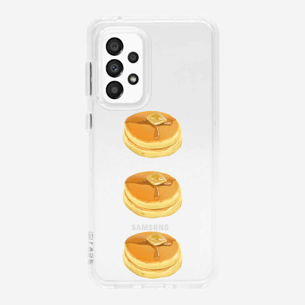 Mini Souffle Thick Pancake 3 pcs Phone Case