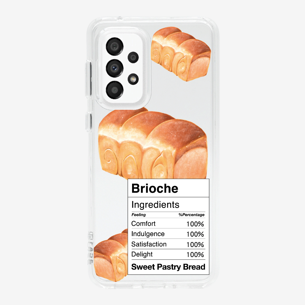 Brioche Bread Recipe Ingredients Phone Case