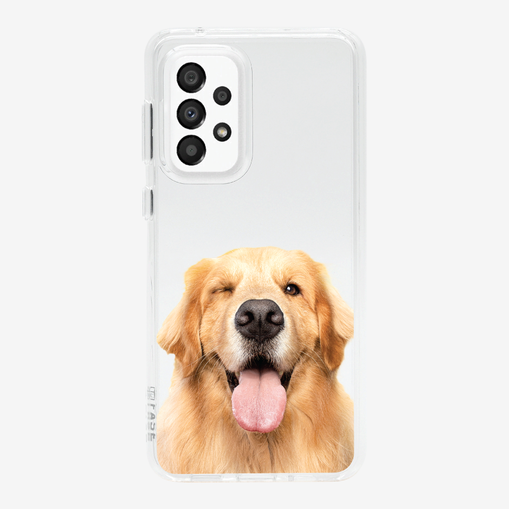 Golden Retriever (Transparent) Phone Case