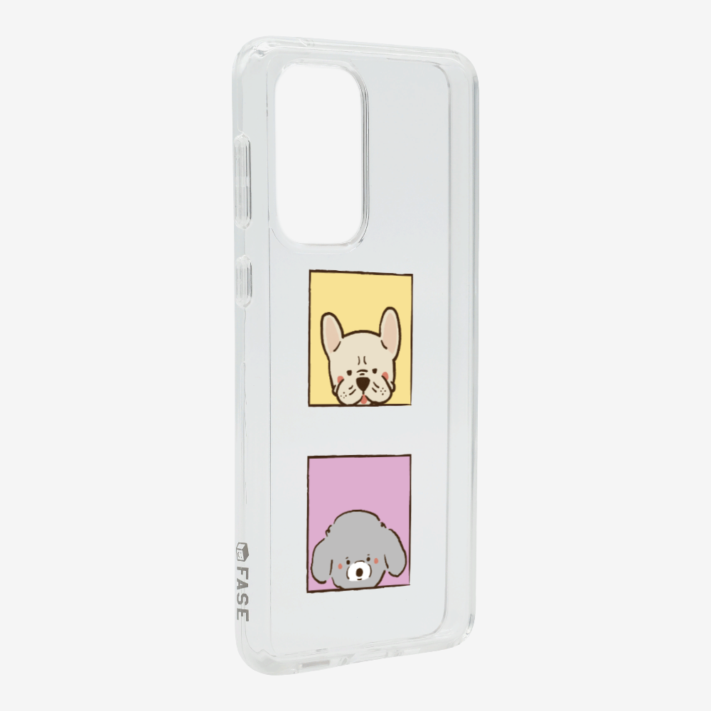 Bulldog and Poodle Phone Case