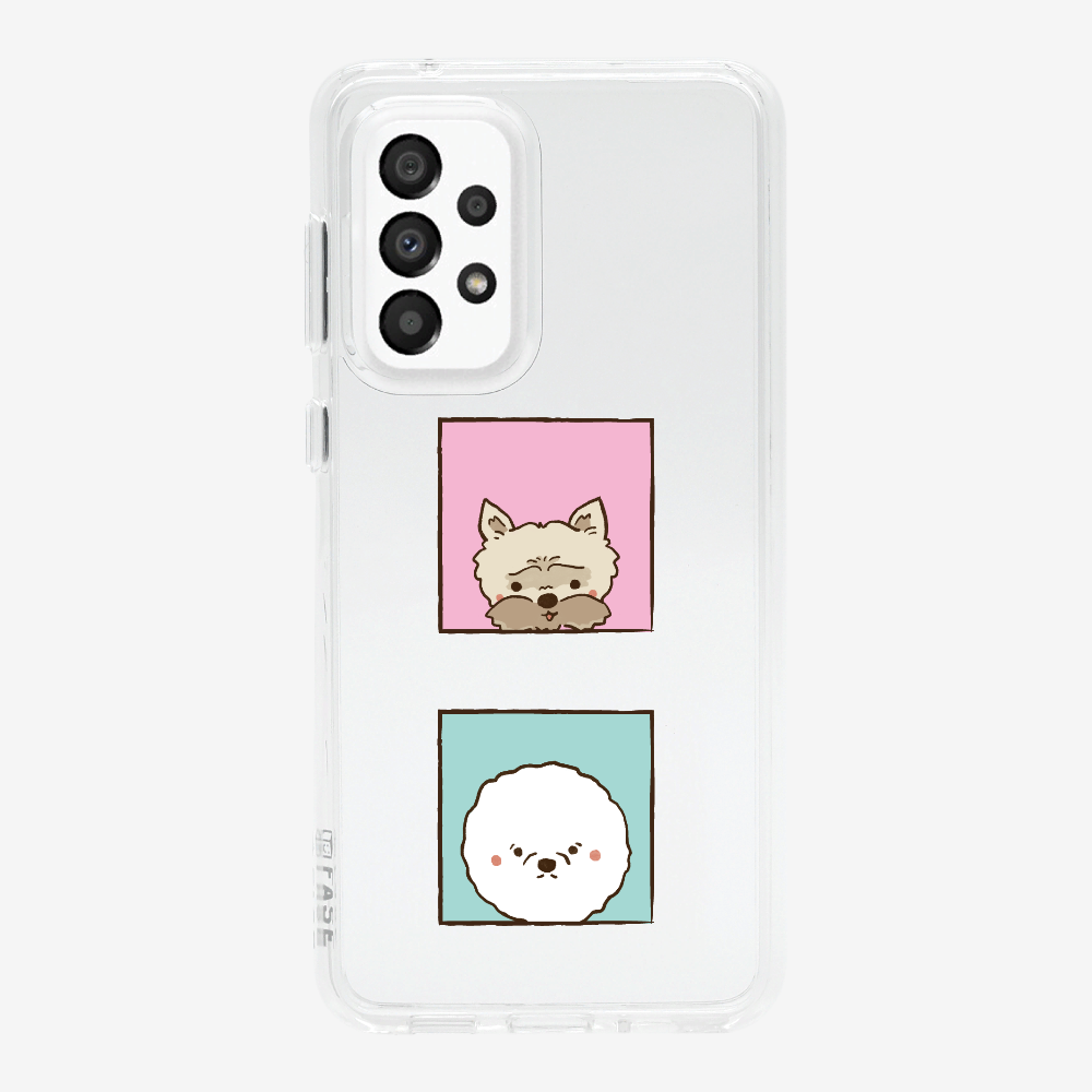 Terrier and Bichon Phone Case