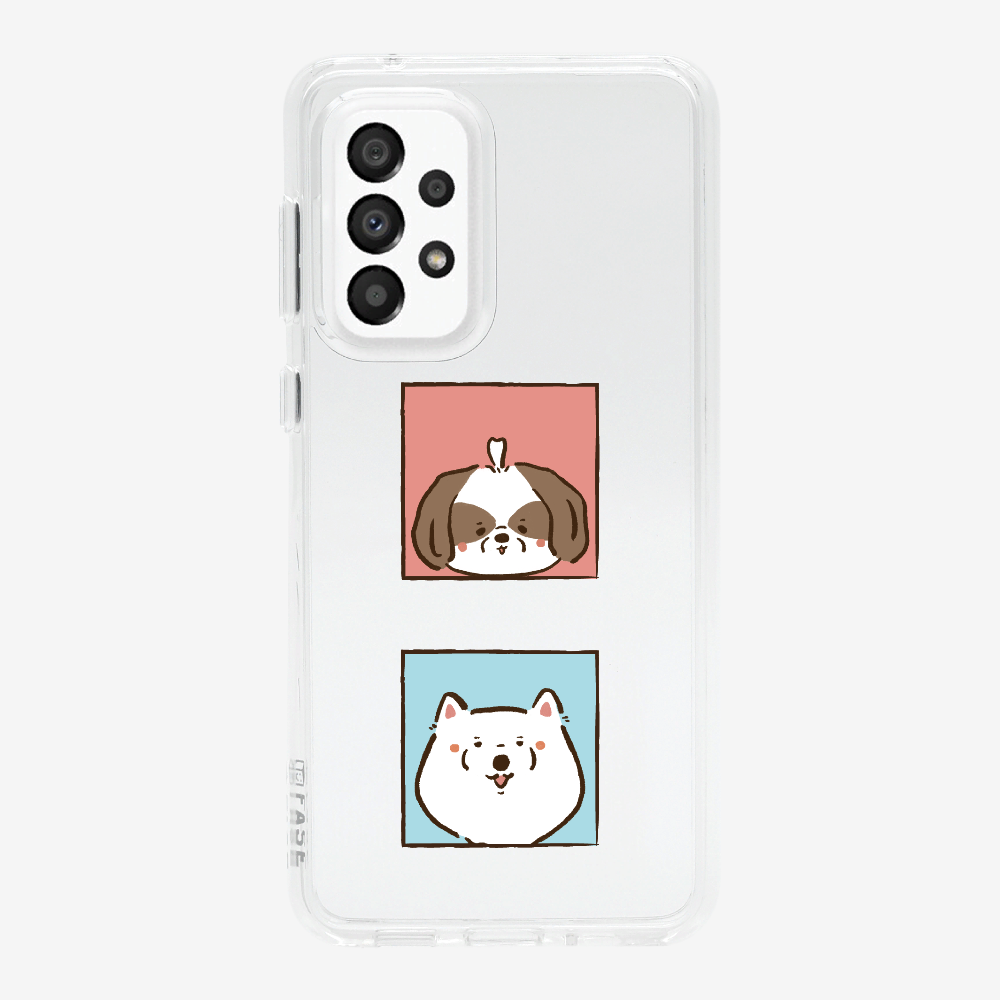 Apso and Samoyed Phone Case