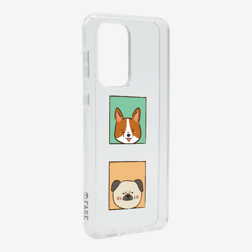 Corgi and Pug Phone Case