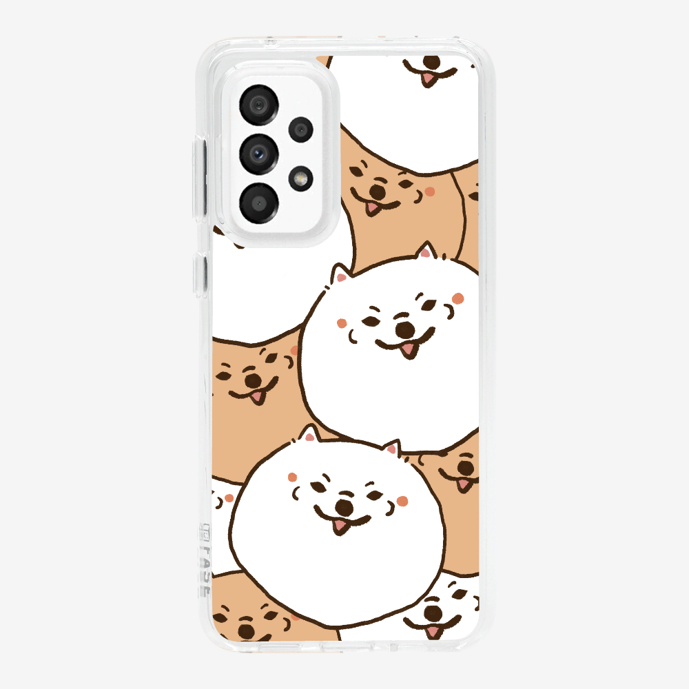 Crowded Pomeranian Phone Case