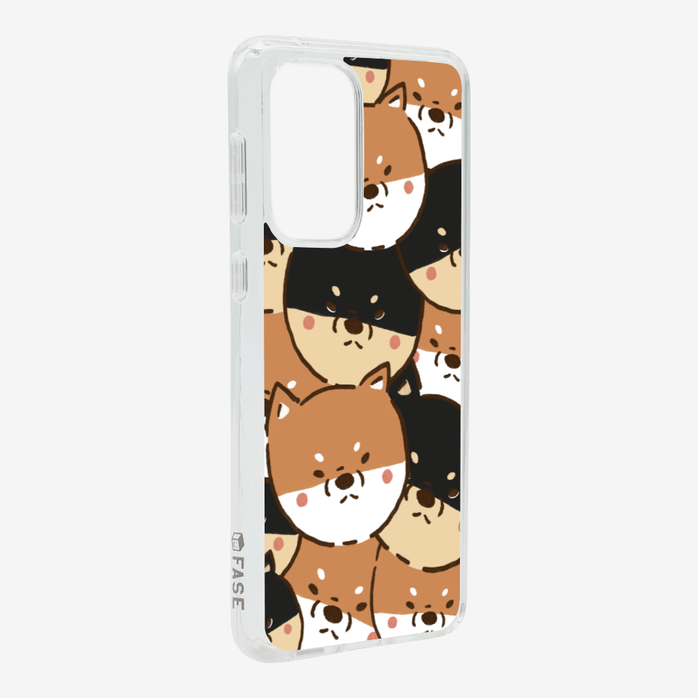 Crowded Shiba Inu Phone Case