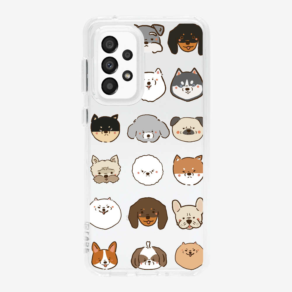 Puppy Family Seating Plan Phone Case