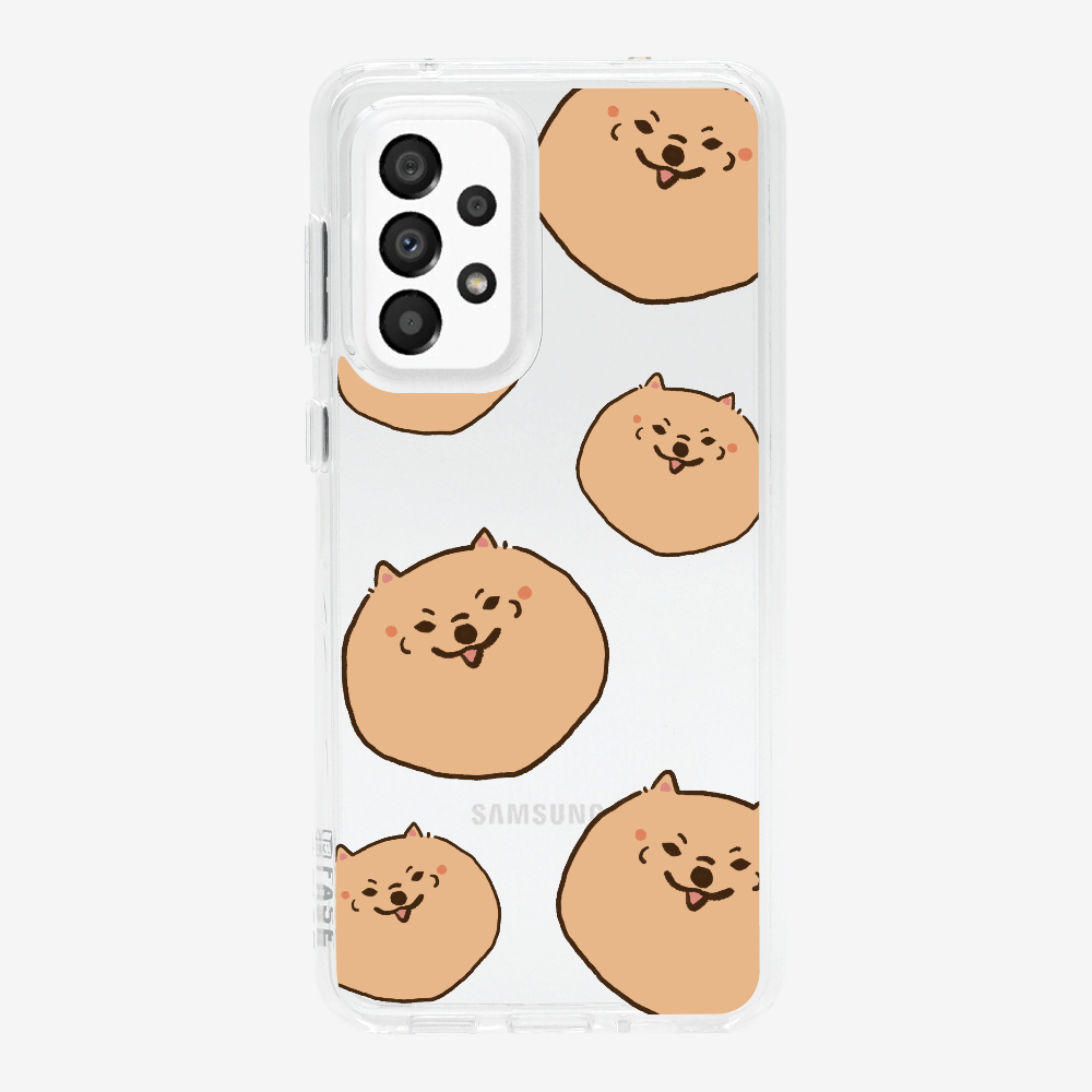 Brown Pomeranian Wonderland Phone Case