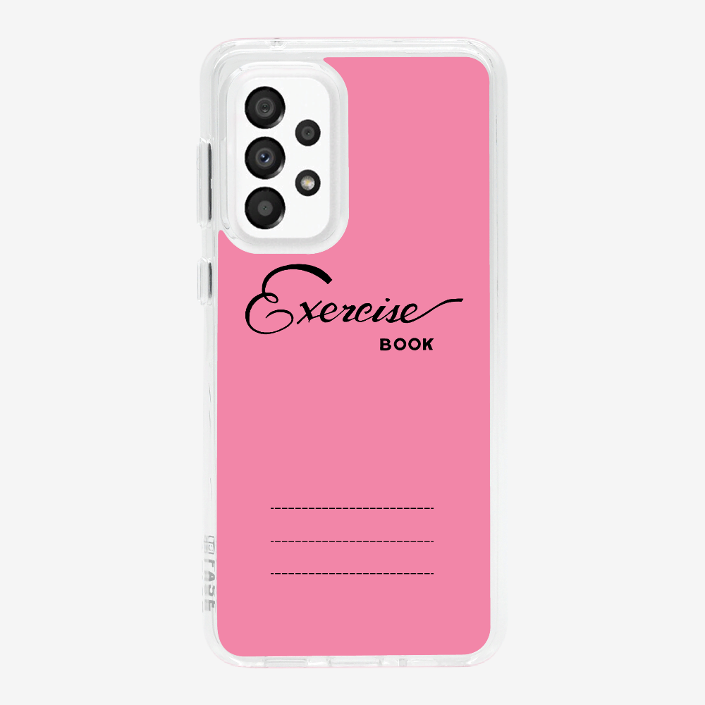 Pink Exercise Book Phone Case