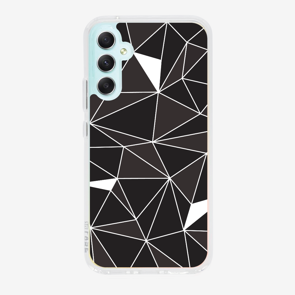 Black & White Polygon Phone Case