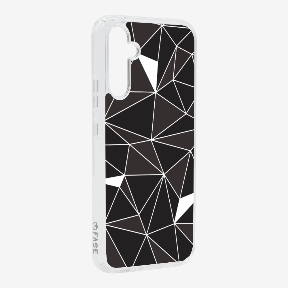 Black & White Polygon Phone Case