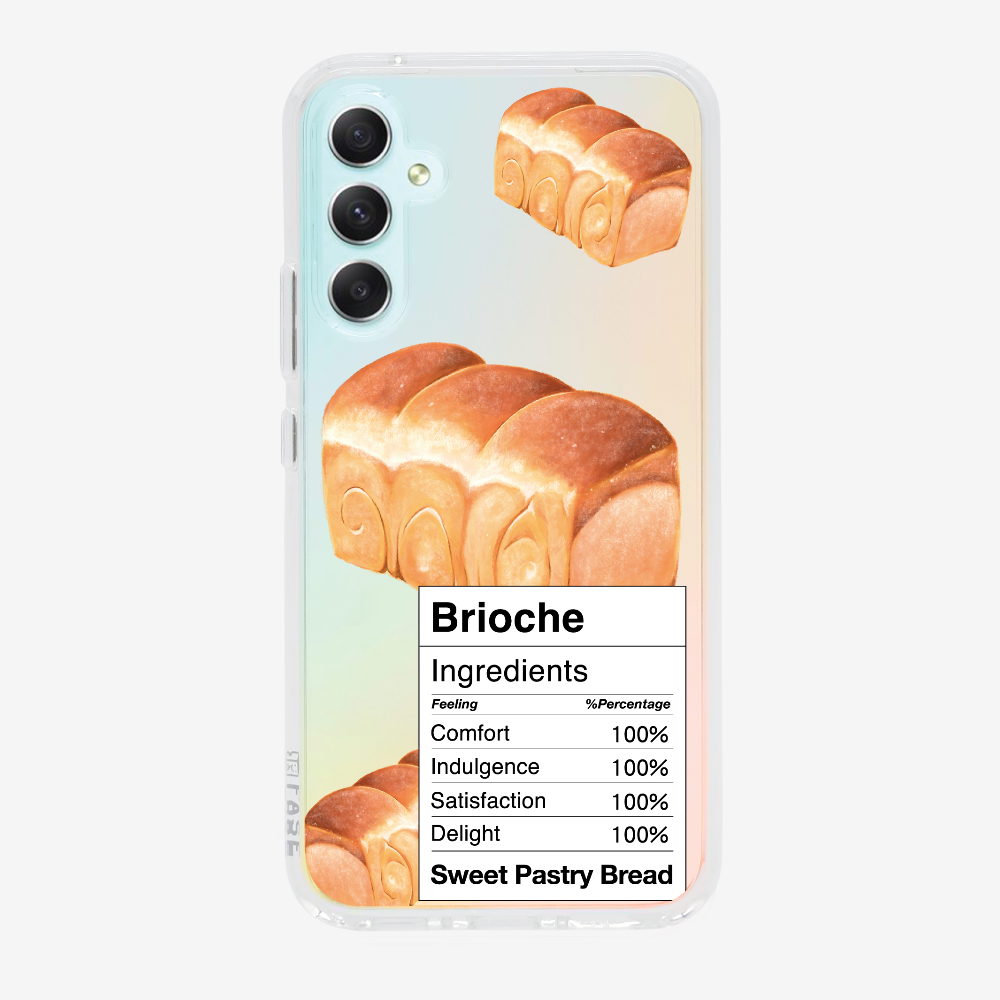 Brioche Bread Recipe Ingredients Phone Case