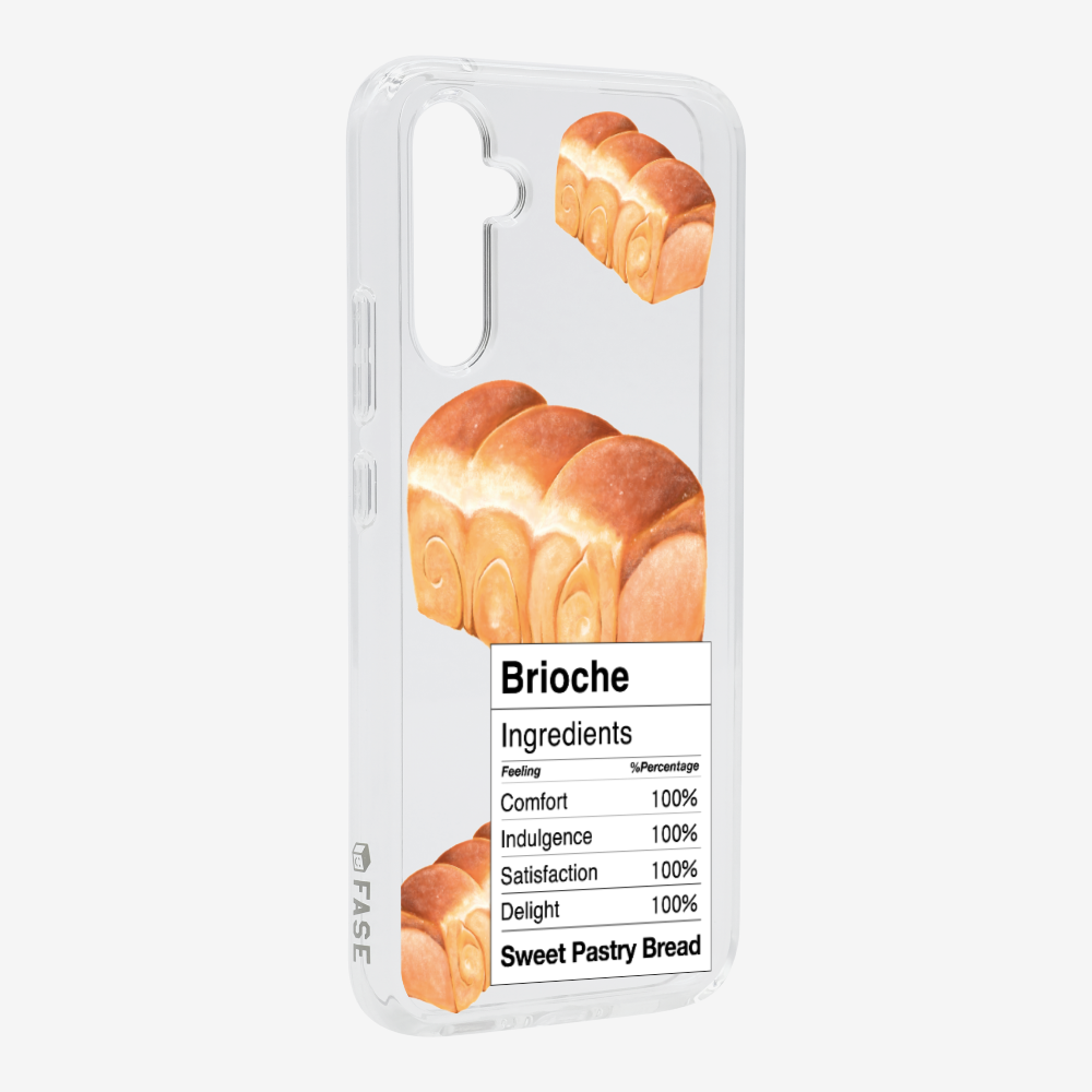 Brioche Bread Recipe Ingredients Phone Case