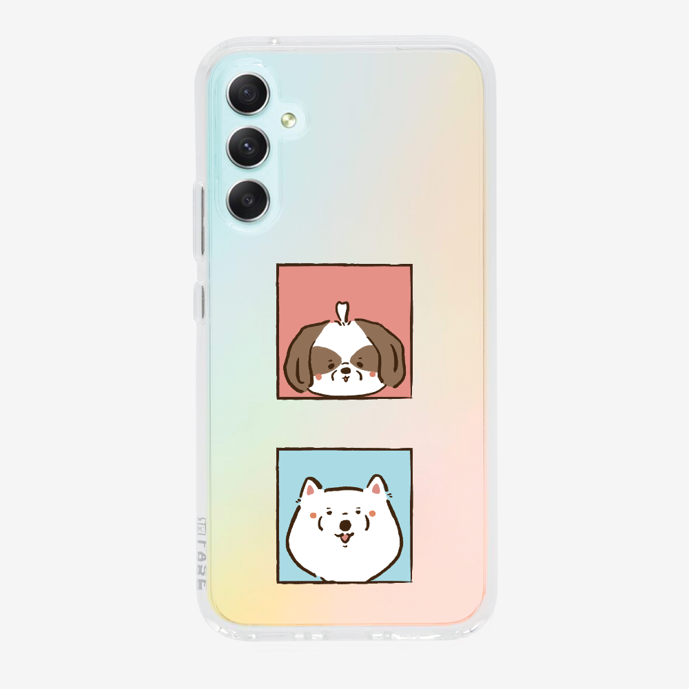 Apso and Samoyed Phone Case