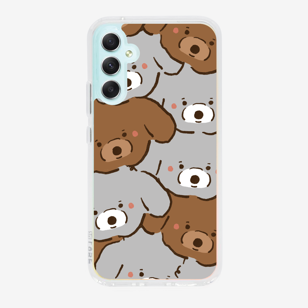 Crowded Poodle Phone Case