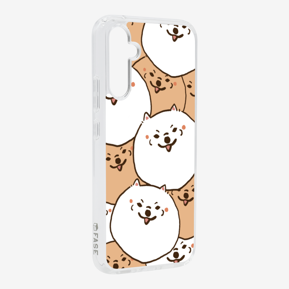 Crowded Pomeranian Phone Case