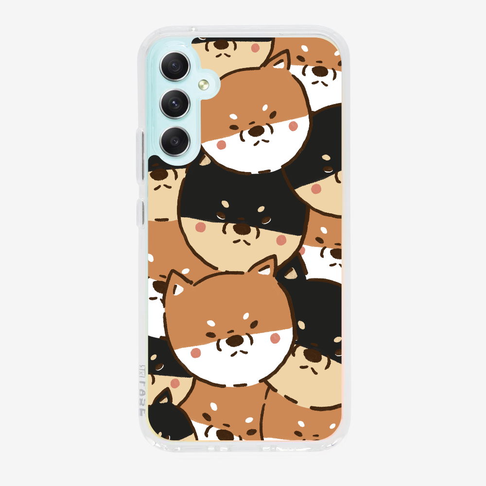 Crowded Shiba Inu Phone Case