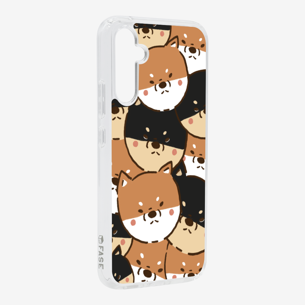 Crowded Shiba Inu Phone Case