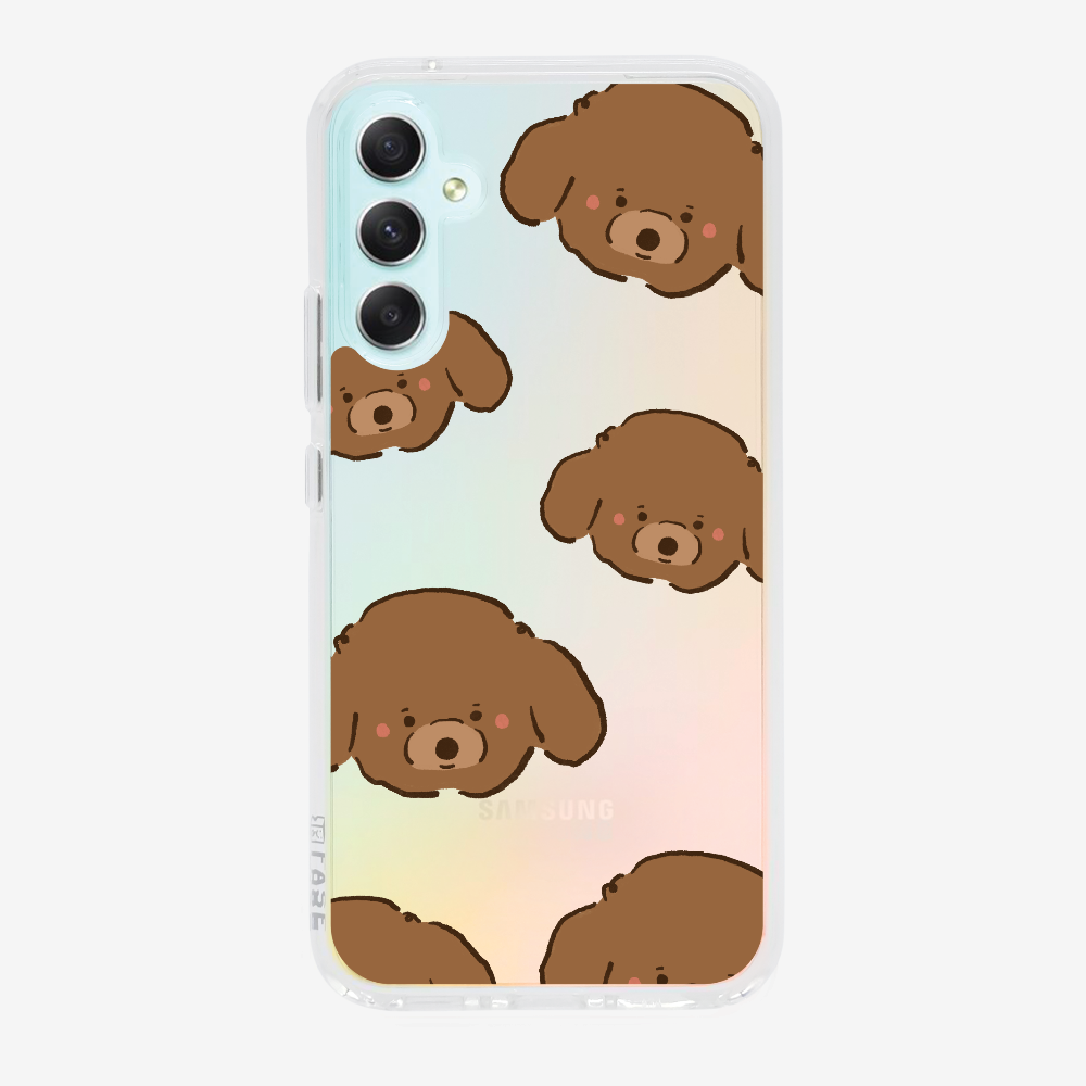 Brown Poodle Wonderland Phone Case