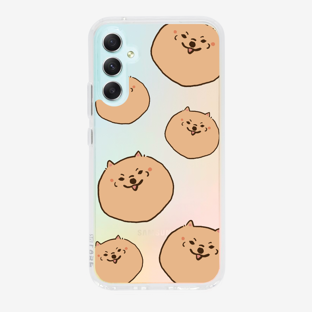 Brown Pomeranian Wonderland Phone Case