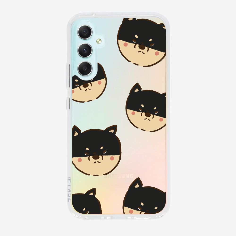 Black Shiba Wonderland Phone Case