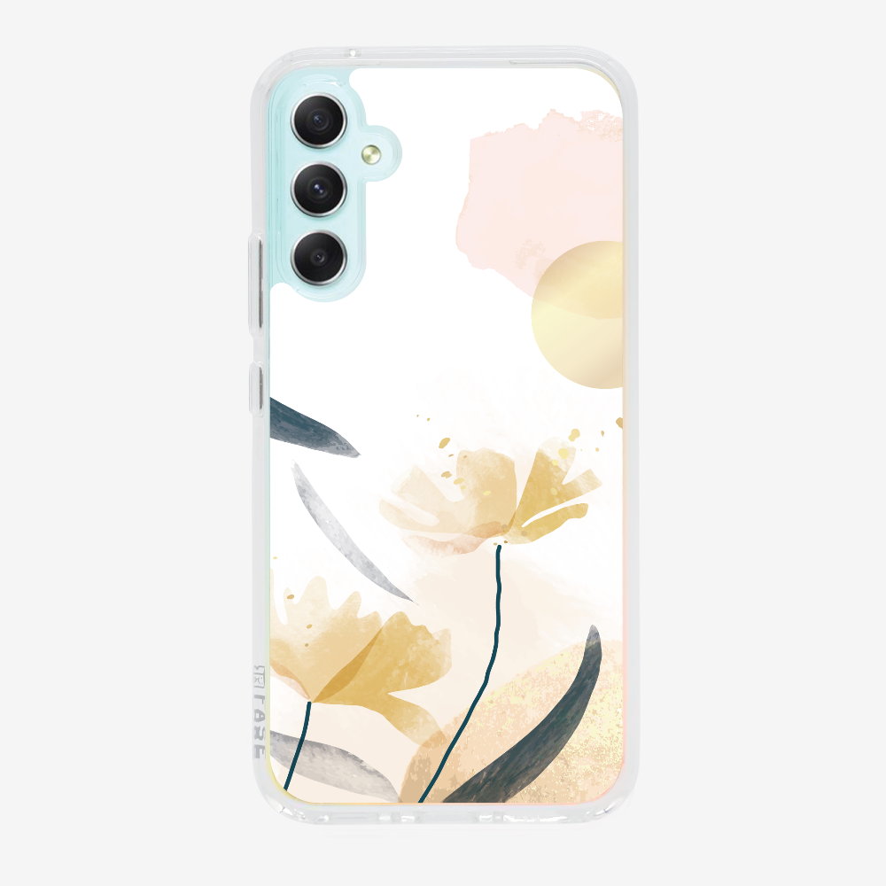 Golden Spring Floral Phone Case