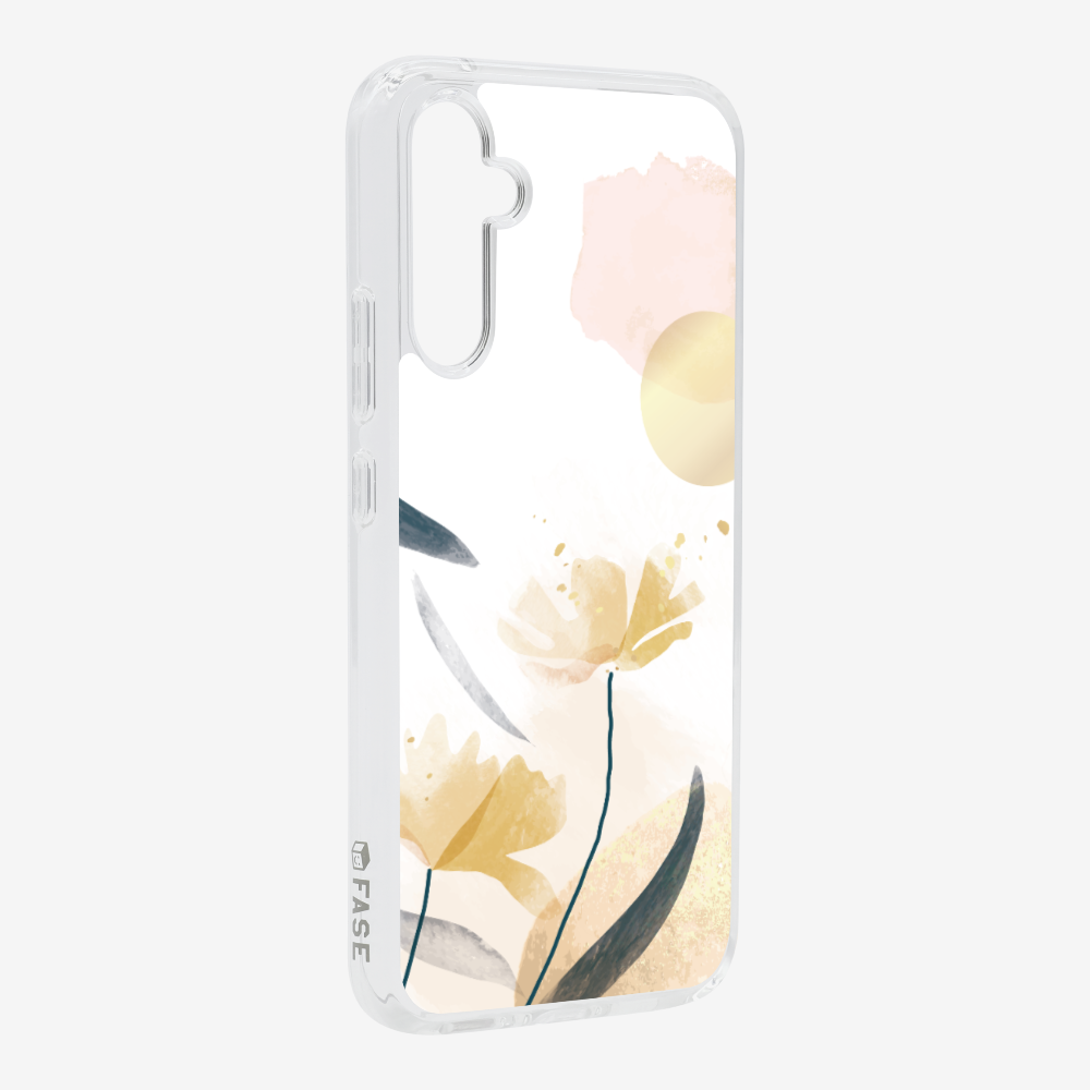 Golden Spring Floral Phone Case