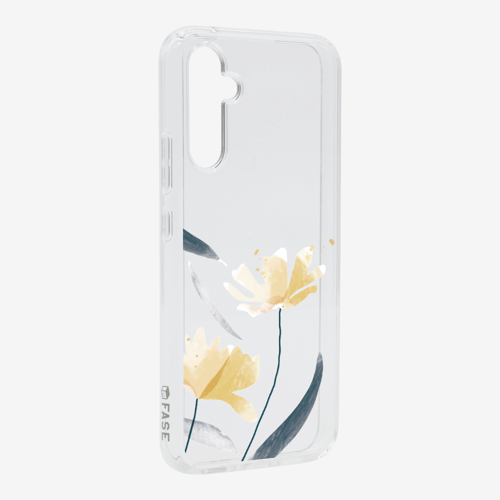 Golden Spring Floral (Transparent) Phone Case