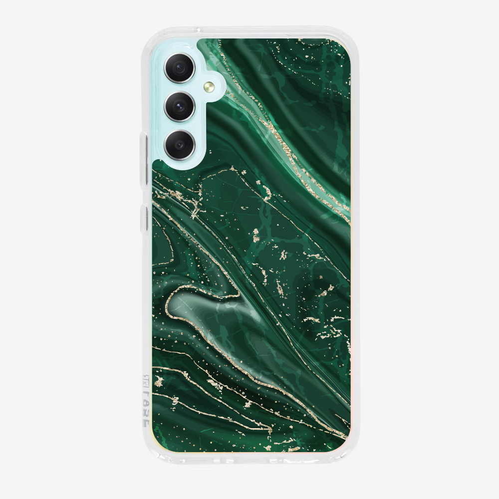 Dark Green Marble Phone Case