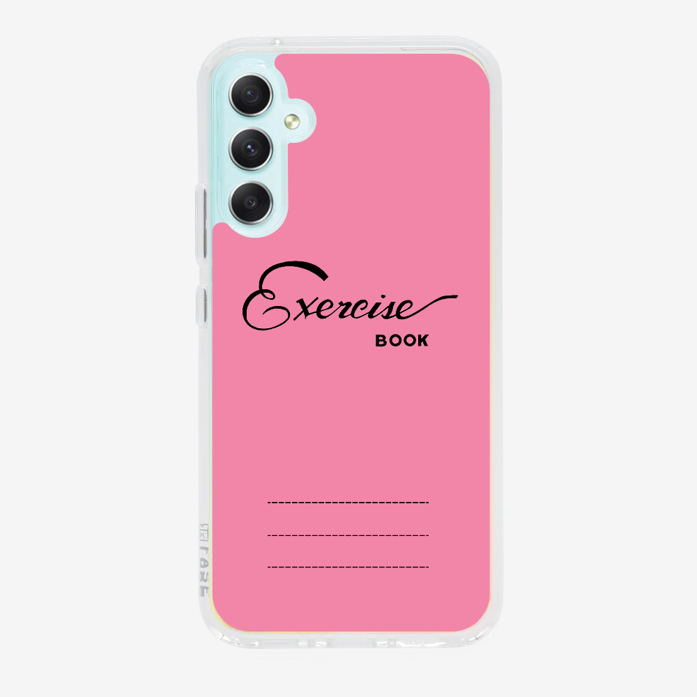 Pink Exercise Book Phone Case