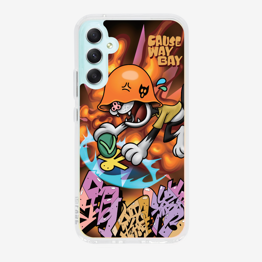 Villain Hitting at Causeway Bay Phone Case