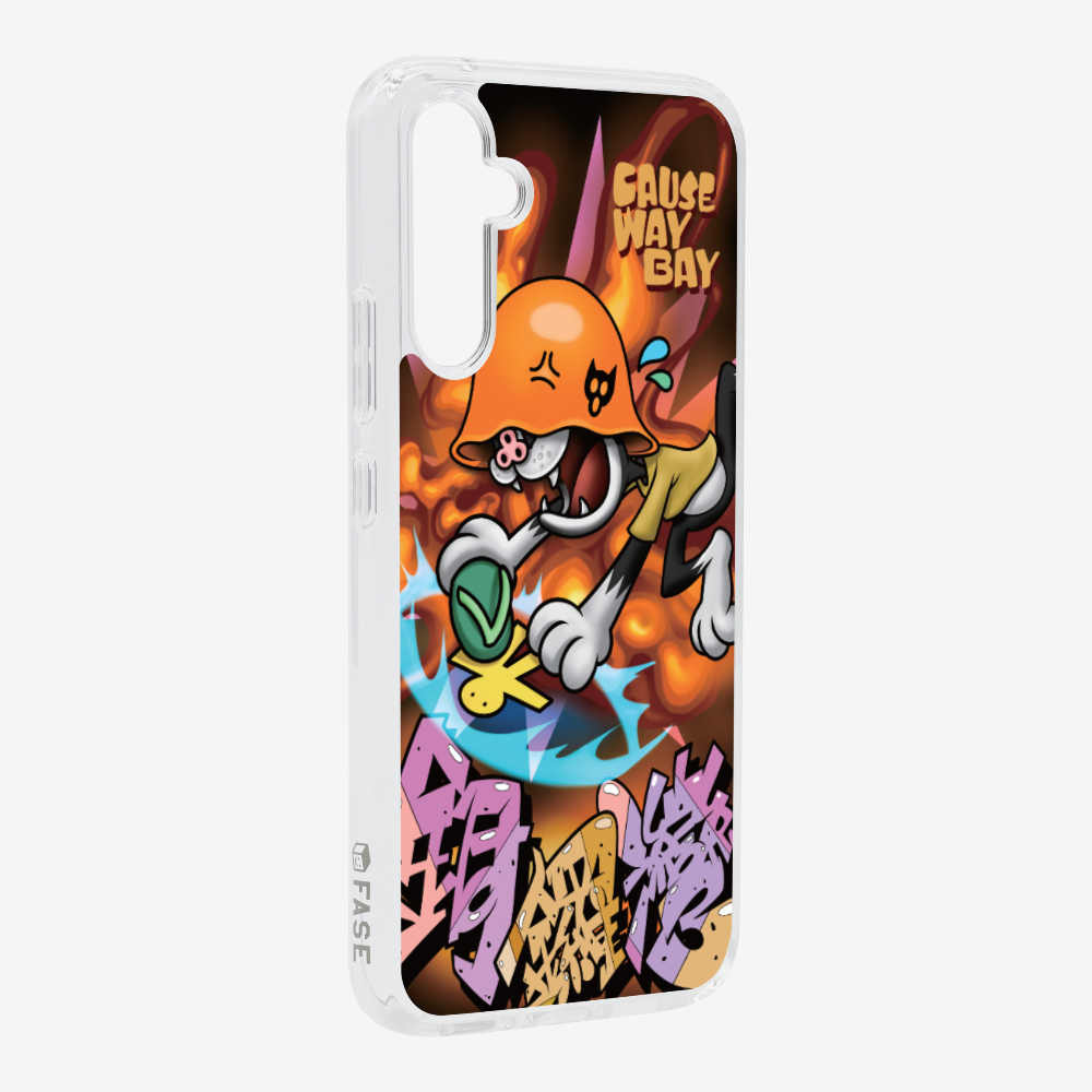 Villain Hitting at Causeway Bay Phone Case